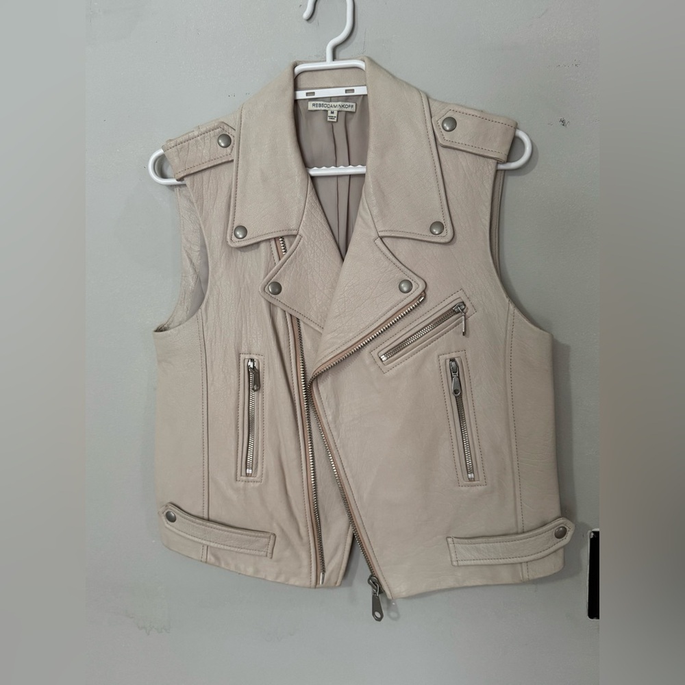 Rebecca Minkoff Lamb Leather vest
